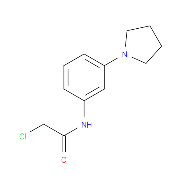 2-Chloro-N-(3-(pyrrolidin-1-yl)phenyl)acetamide