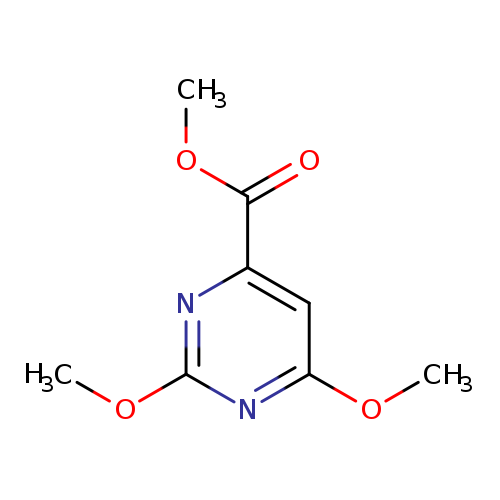 2,6-Dimethoxy-4-pyrimidinecarboxylic acid methyl ester