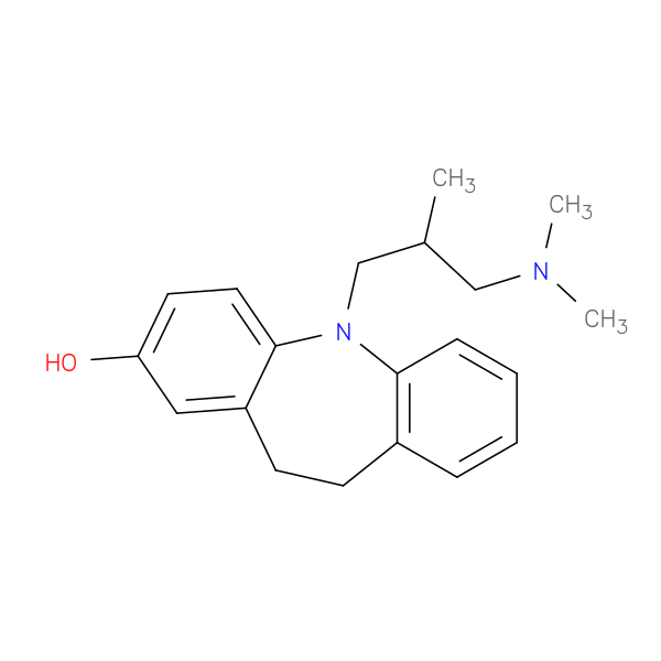 5H-Dibenz[b,f]azepin-2-ol, 5-[3-(dimethylamino)-2-methylpropyl]-10,11-dihydro-