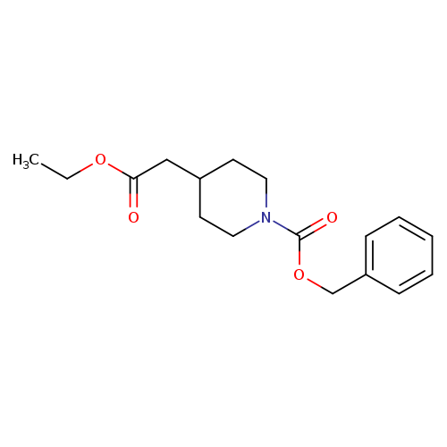 Ethyl N-Cbz-4-piperidineacetate