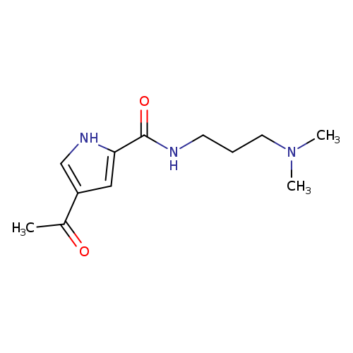 4-acetyl-N-[3-(dimethylamino)propyl]-1H-pyrrole-2-carboxamide