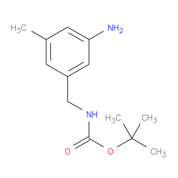 tert-butyl N-[(3-amino-5-methylphenyl)methyl]carbamate