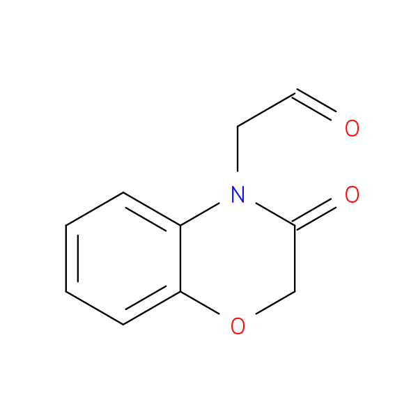 2-(3-oxo-3,4-dihydro-2H-1,4-benzoxazin-4-yl)acetaldehyde