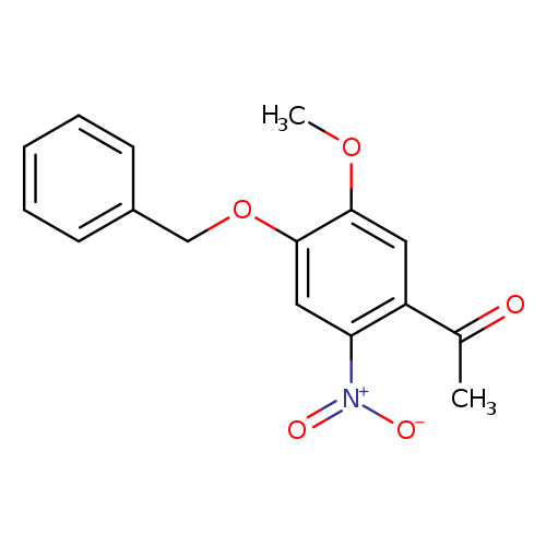 Ethanone, 1-[5-Methoxy-2-nitro-4-(phenylMethoxy)phenyl]-