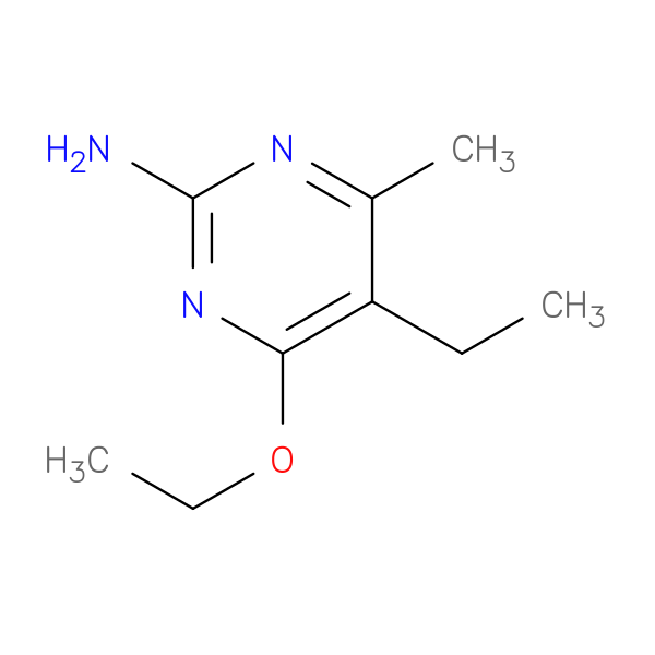 4-Ethoxy-5-ethyl-6-methyl-2-pyrimidinamine