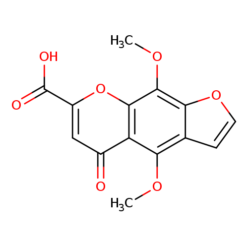4,9-Dimethoxy-5-oxo-5h-furo[3,2-g]chromene-7-carboxylic acid