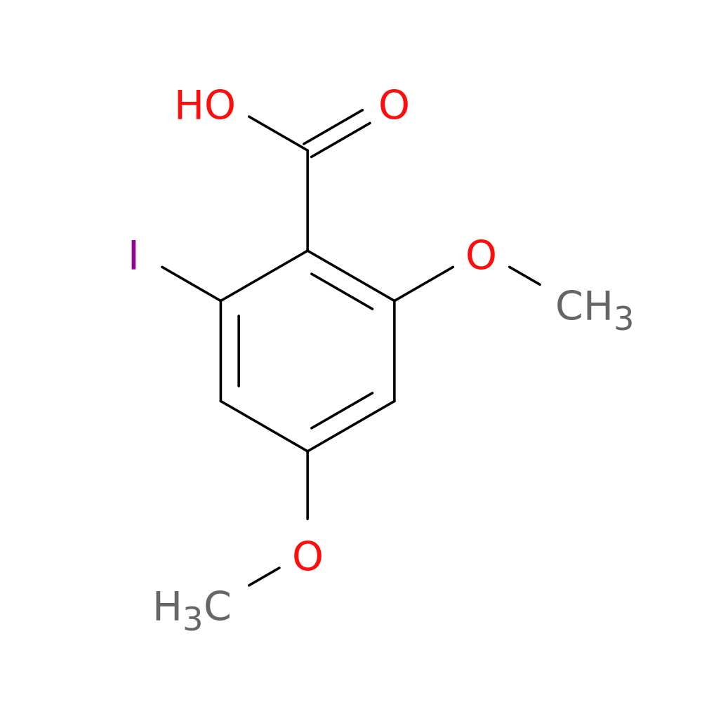 2-IODO-4,6-DIMETHOXYBENZOIC ACID