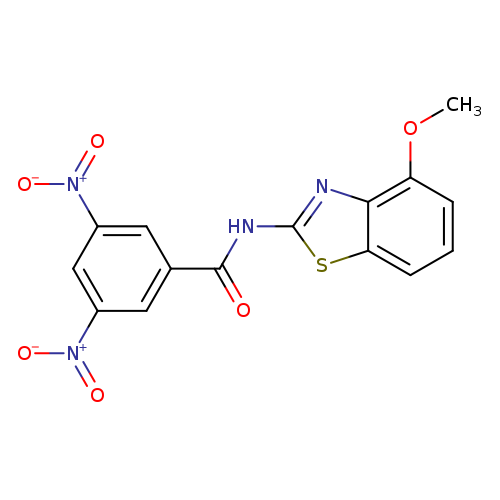 N-(4-methoxy-1,3-benzothiazol-2-yl)-3,5-dinitrobenzamide