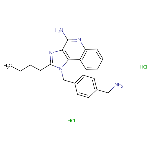 1-(4-(Aminomethyl)Benzyl)-2-Butyl-1H-Imidazo[4,5-c]Quinolin-4-Amine Dihydrochloride