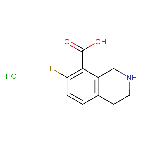 7-fluoro-1,2,3,4-tetrahydroisoquinoline-8-carboxylic acid hydrochloride