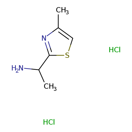 1-(4-methylthiazol-2-yl)ethanamine dihydrochloride