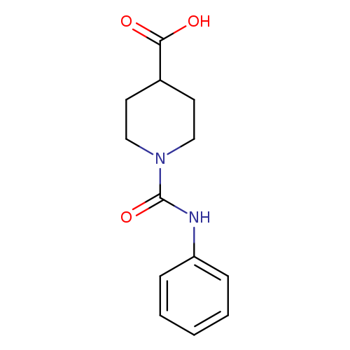 1-(phenylcarbamoyl)piperidine-4-carboxylic acid