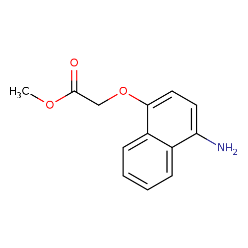 methyl 2-[(4-aminonaphthalen-1-yl)oxy]acetate