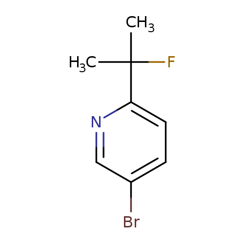 5-Bromo-2-(2-fluoro-2-propyl)pyridine