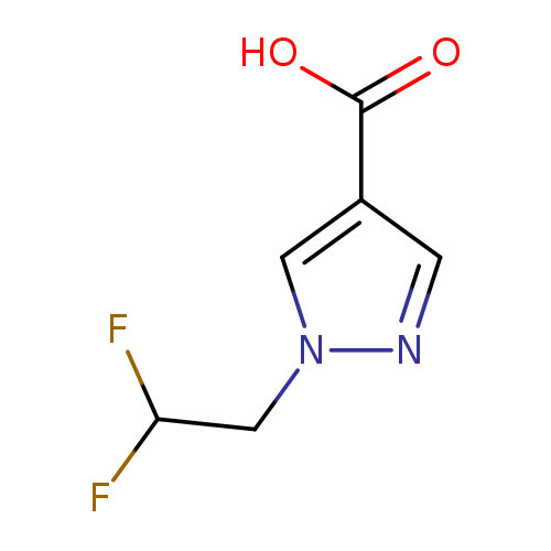 1-(2,2-difluoroethyl)-1H-pyrazole-4-carboxylic acid