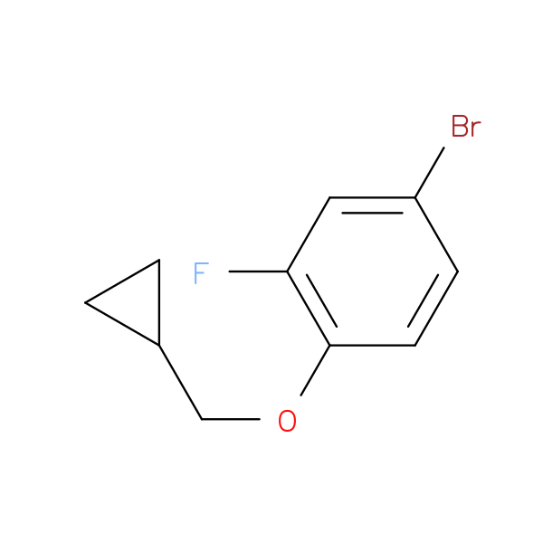 4-bromo-1-(cyclopropylmethoxy)-2-fluorobenzene