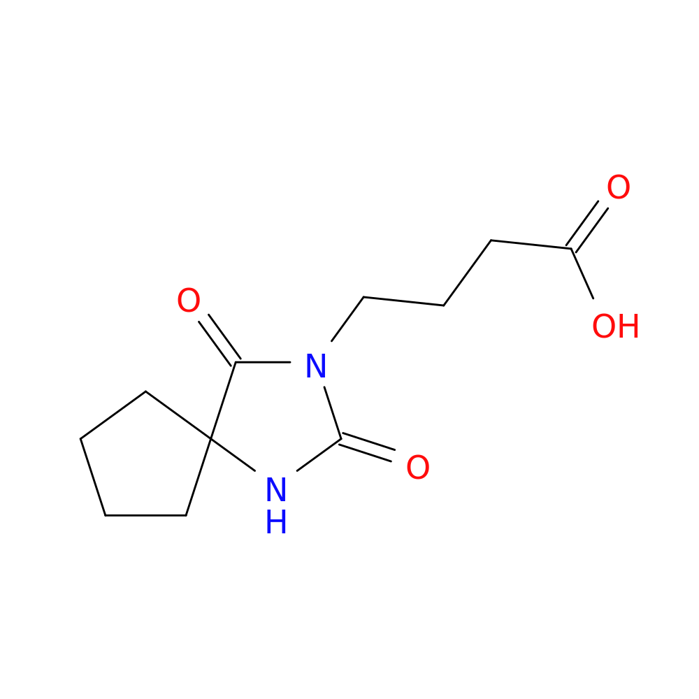 4-{2,4-dioxo-1,3-diazaspiro[4.4]nonan-3-yl}butanoic acid
