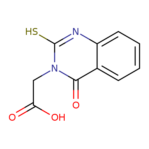2-(4-oxo-2-sulfanyl-3,4-dihydroquinazolin-3-yl)acetic acid