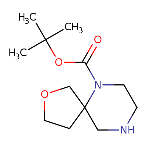 2-Oxa-6,9-diazaspiro[4.5]decane-6-carboxylic acid, 1,1-dimethylethyl ester