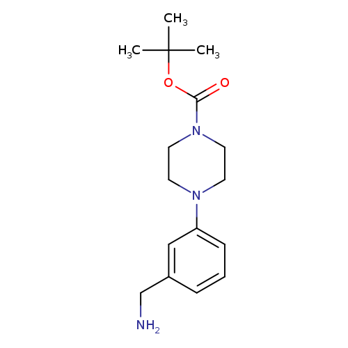 1-(3-Aminomethyl-phenyl)-piperazine-4-carboxylic acid tert-butyl ester