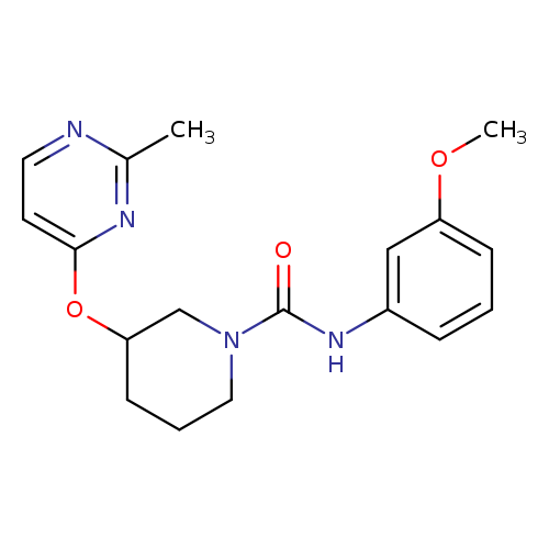 N-(3-methoxyphenyl)-3-[(2-methylpyrimidin-4-yl)oxy]piperidine-1-carboxamide