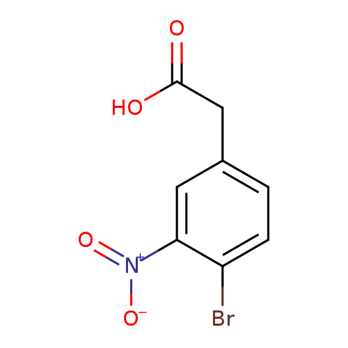 Benzeneacetic acid, 4-bromo-3-nitro-
