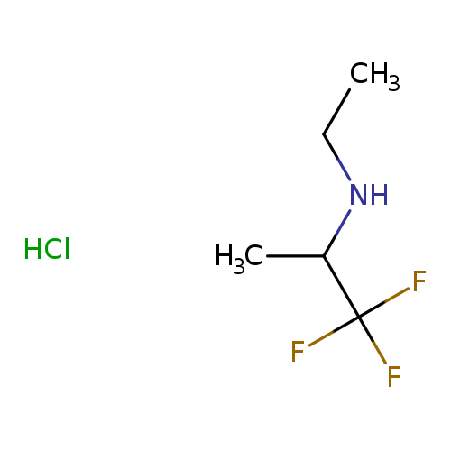 ethyl(1,1,1-trifluoropropan-2-yl)amine hydrochloride