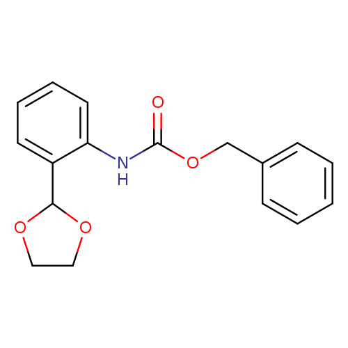 Benzyl (2-(1,3-dioxolan-2-yl)phenyl)carbamate