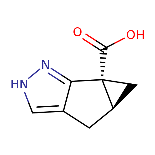 rac-(2R,4R)-8,9-diazatricyclo[4.3.0.0,2,4]nona-1(9),6-diene-2-carboxylicacid,cis