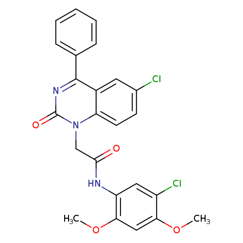 N-(5-chloro-2,4-dimethoxyphenyl)-2-(6-chloro-2-oxo-4-phenyl-1,2-dihydroquinazolin-1-yl)acetamide