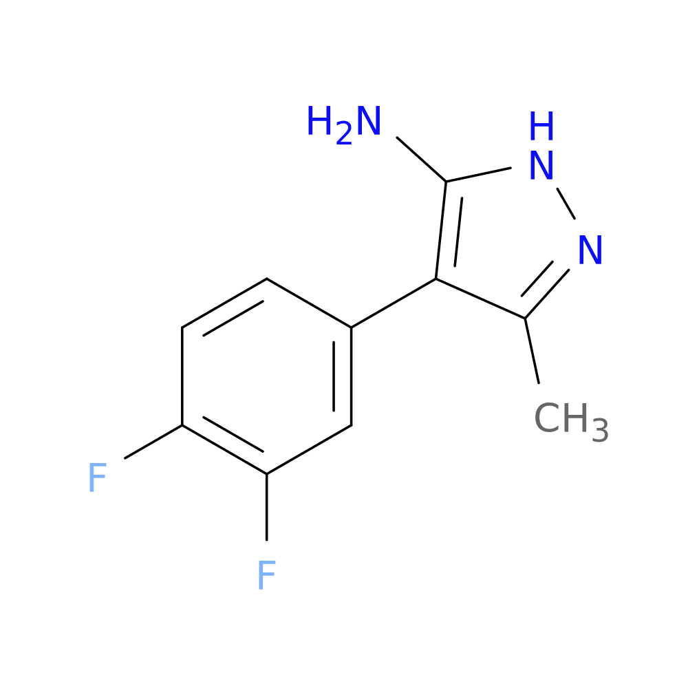 4-(3,4-difluorophenyl)-3-methyl-1H-pyrazol-5-amine