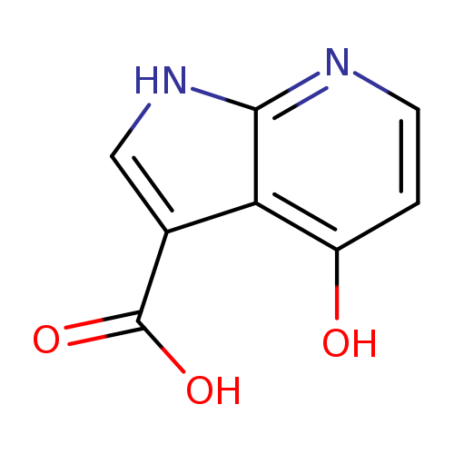 1H-Pyrrolo[2,3-b]pyridine-3-carboxylic acid, 4-hydroxy-
