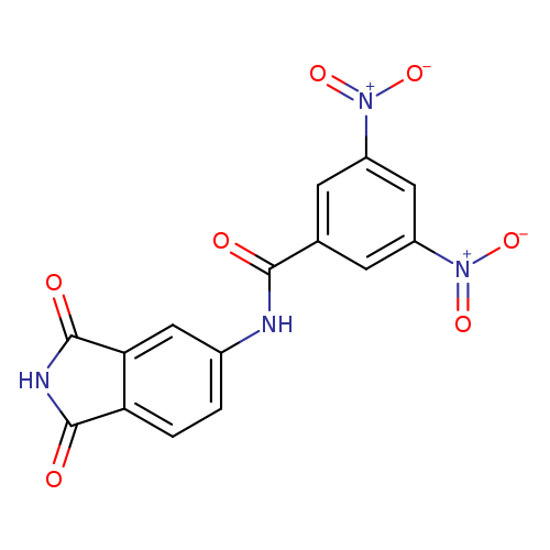 N-(1,3-dioxo-2,3-dihydro-1H-isoindol-5-yl)-3,5-dinitrobenzamide