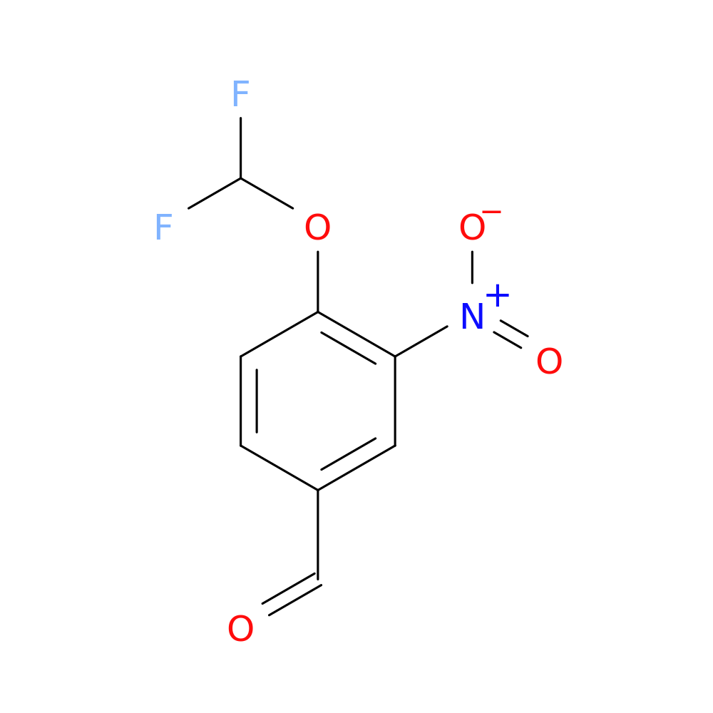 4-(Difluoromethoxy)-3-nitrobenzaldehyde