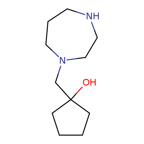 1-(1,4-diazepan-1-ylmethyl)cyclopentanol