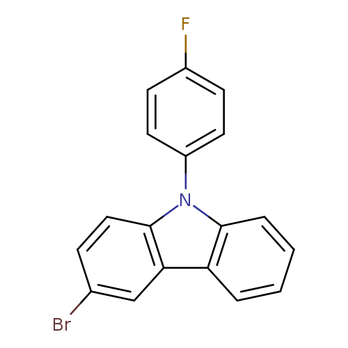 9H-Carbazole,3-bromo-9-(4-fluorophenyl)-