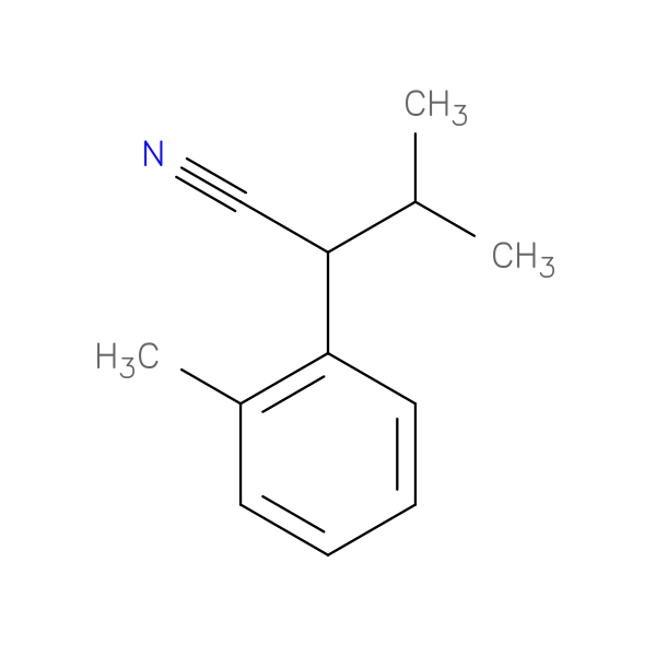 3-methyl-2-(2-methylphenyl)butanenitrile