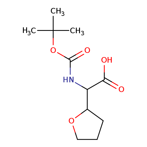 2-{[(tert-butoxy)carbonyl]amino}-2-(oxolan-2-yl)acetic acid