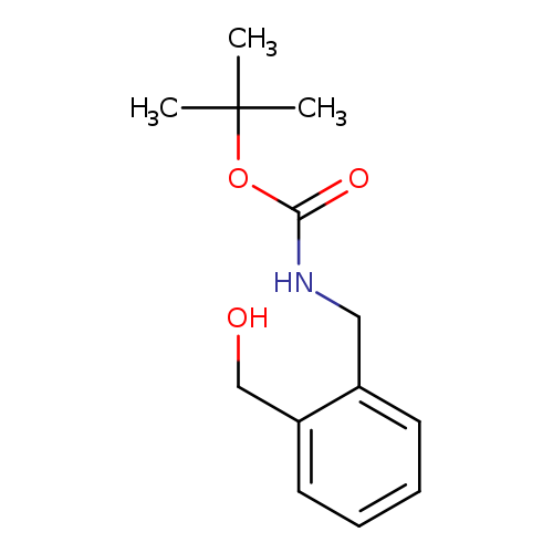 Carbamic acid, N-[[2-(hydroxymethyl)phenyl]methyl]-, 1,1-dimethylethyl ester