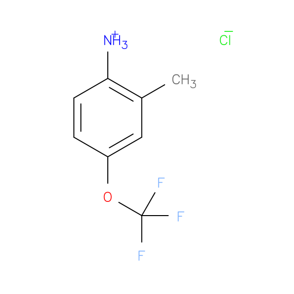 2-Methyl-4-(trifluoromethoxy)benzenaminium chloride