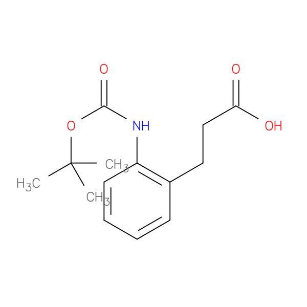 3-(2-{[(tert-butoxy)carbonyl]amino}phenyl)propanoic acid