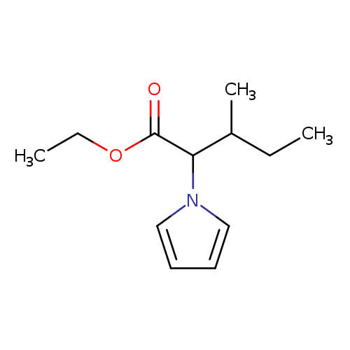 Ethyl 3-methyl-2-(1h-pyrrol-1-yl)pentanoate