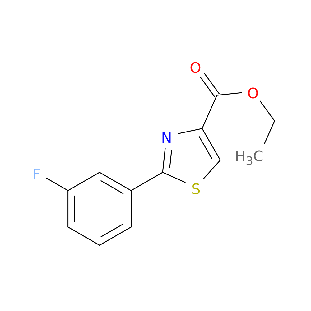 2-(3-Fluoro-phenyl)-thiazole-4-carboxylic acid ethyl ester
