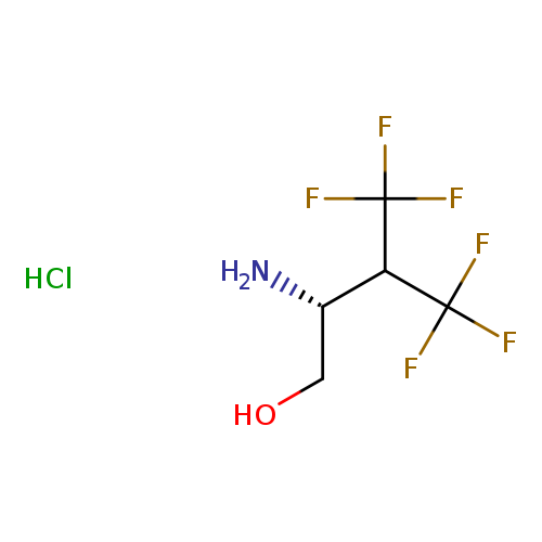 (2R)-2-amino-4,4,4-trifluoro-3-(trifluoromethyl)butan-1-ol hydrochloride