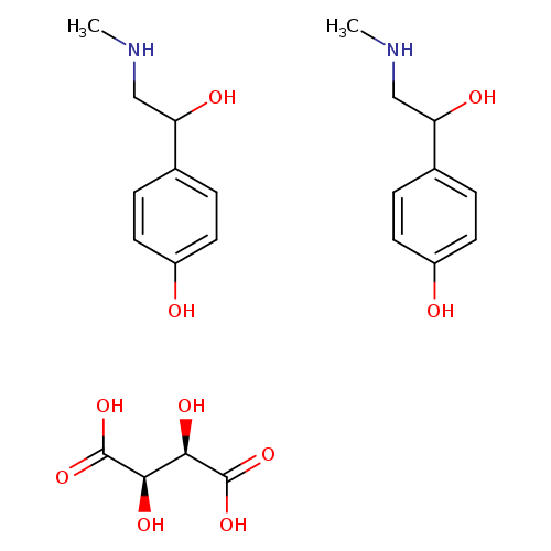 Synephrine hemitartrate
