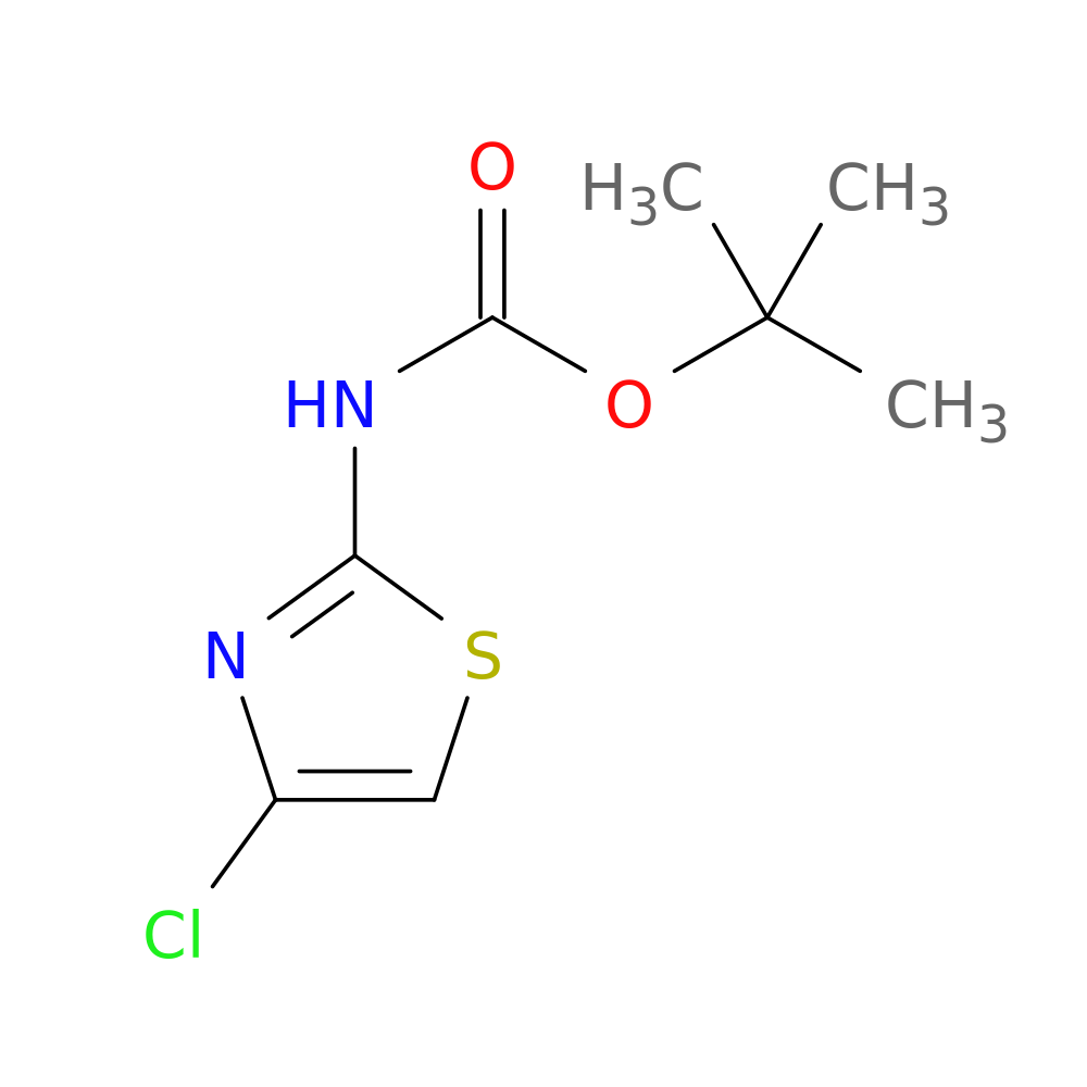 Carbamic acid, N-(4-chloro-2-thiazolyl)-, 1,1-dimethylethyl ester