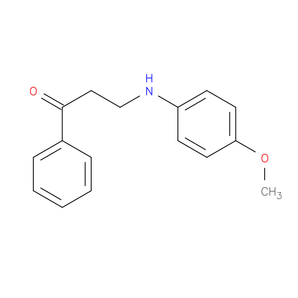 3-((4-Methoxyphenyl)amino)-1-phenylpropan-1-one
