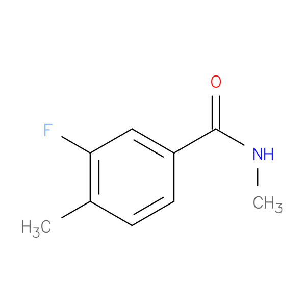 3-fluoro-N,4-dimethylbenzamide