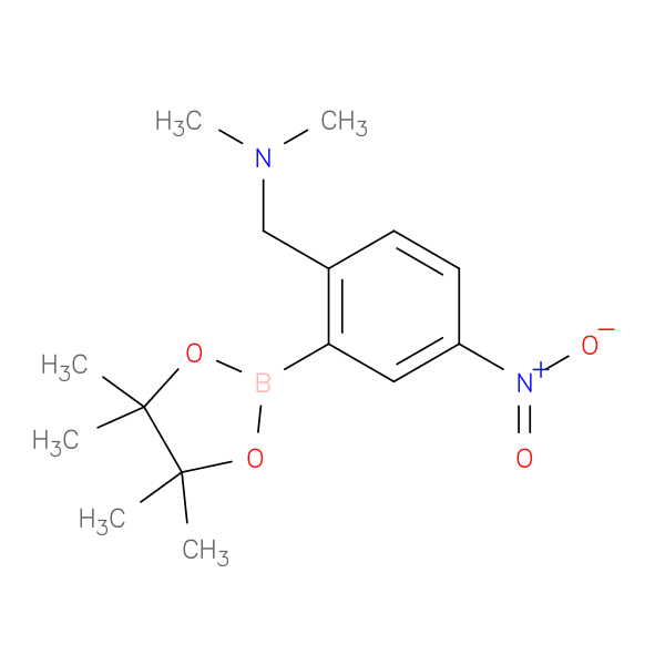 2-(Dimethylaminomethyl)-5-nitrophenylboronic acid, pinacol ester