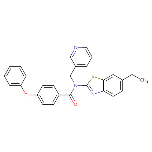 N-(6-ethyl-1,3-benzothiazol-2-yl)-4-phenoxy-N-[(pyridin-3-yl)methyl]benzamide